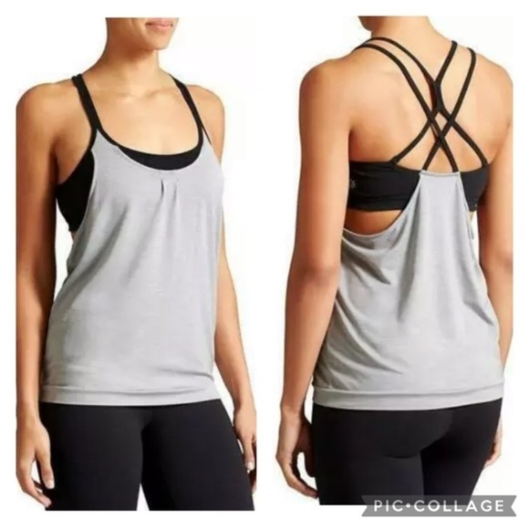 Athleta Mesh Energize Strappy Tank Top - Picture 1 of 10